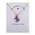 Hand Enameled Unicorn Necklace - Little Palace Store